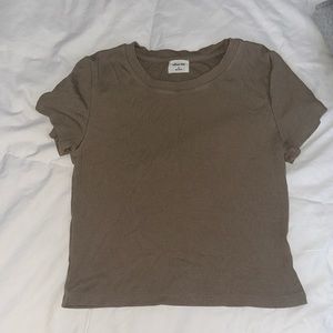Aritiza Wildfred Shortsleeve tan T Shirt